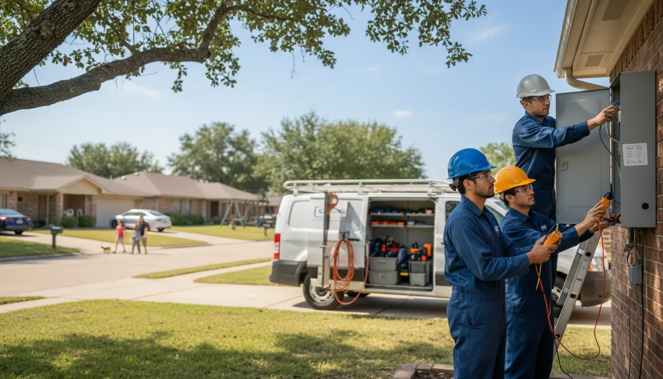 Certified electrician providing emergency electrical services in Augusta, KS